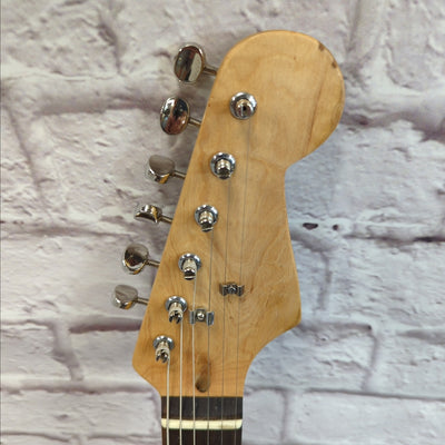 Unknown Stratocaster Copy Sunburst SSS