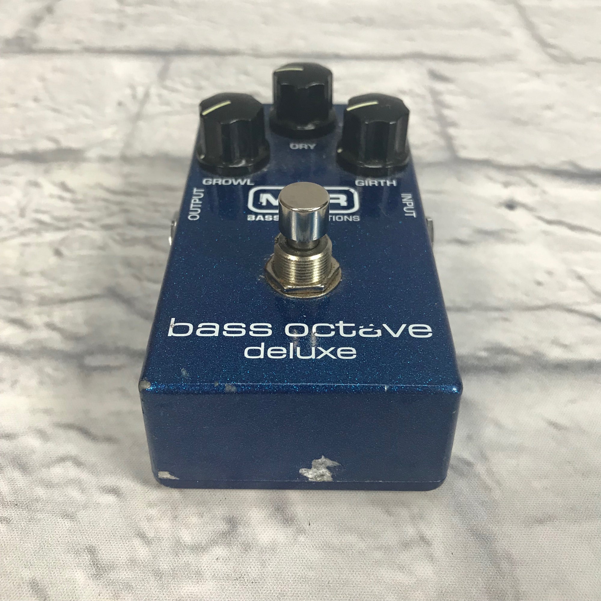 MXR Bass Octave Deluxe Pedal - Evolution Music