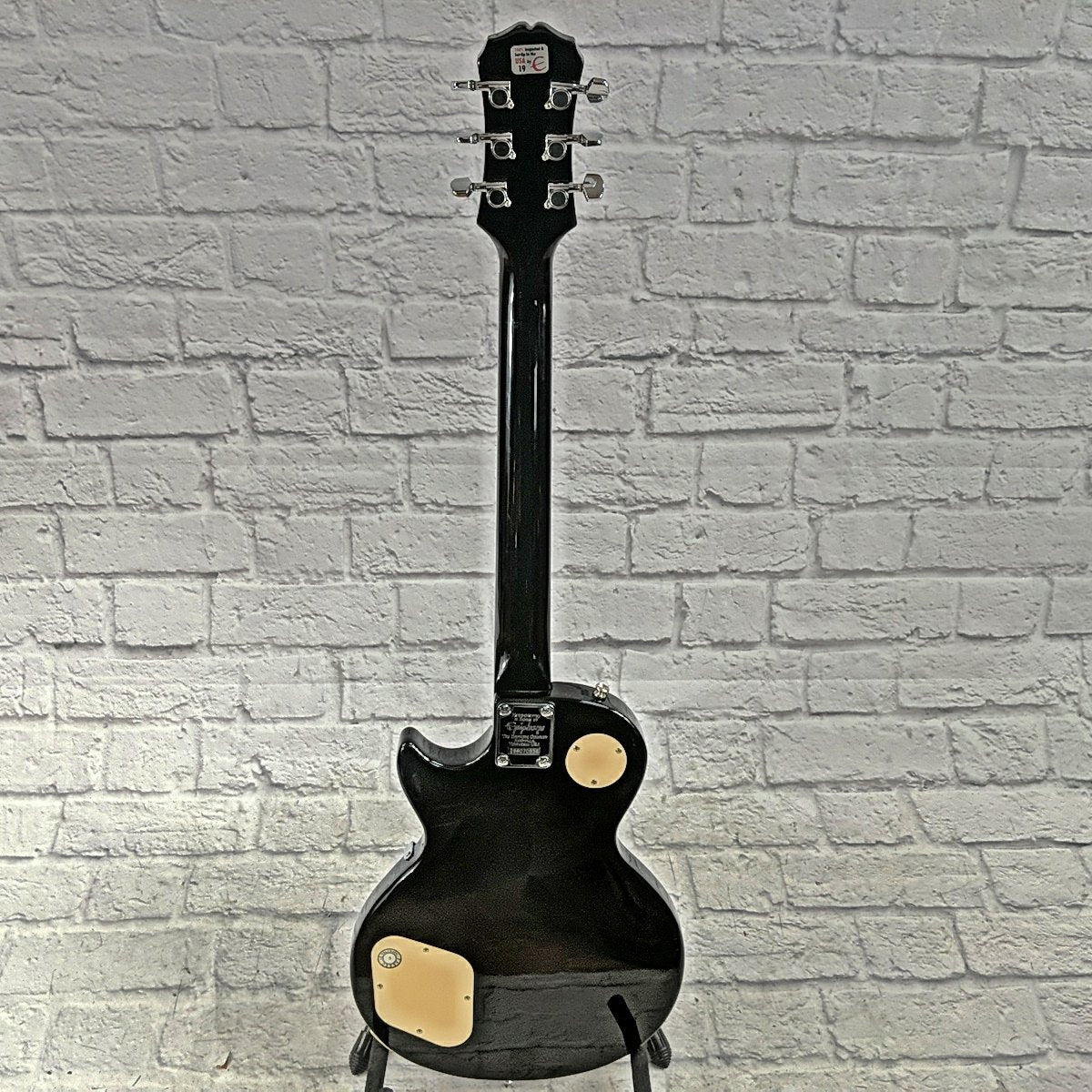 おトク情報がいっぱい！ 【5436】 EPIPHONE model black 100 Paul Les