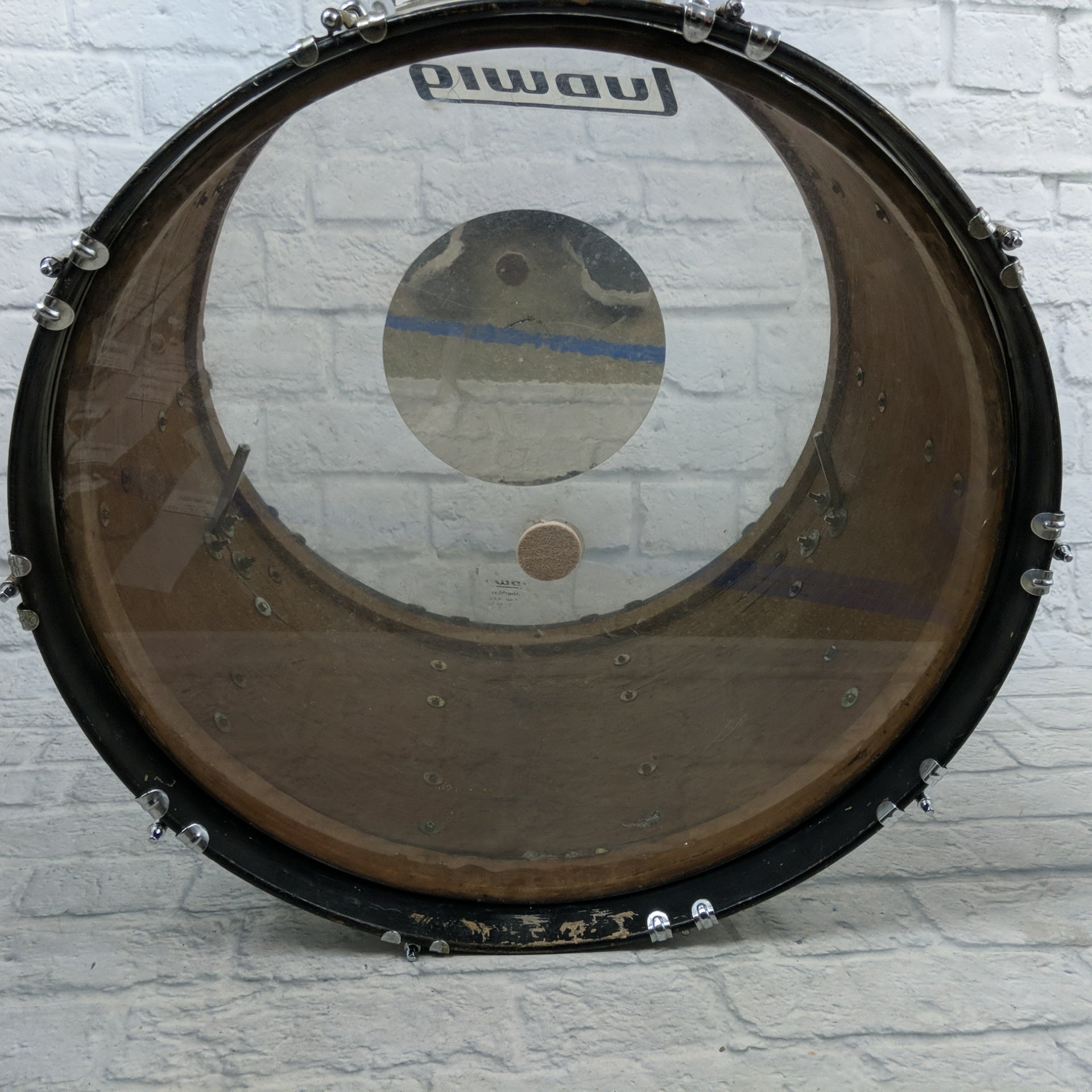 1962 Slingerland 14x22" Bass Drum White Marine Pearl