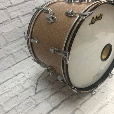 Ludwig Vintage 1966 20 x 14 Champagne Sparkle 14 Kick Drum