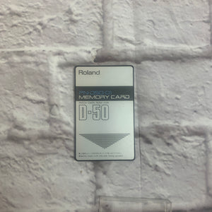 Roland D-50 PN-D50-01 Memory Card