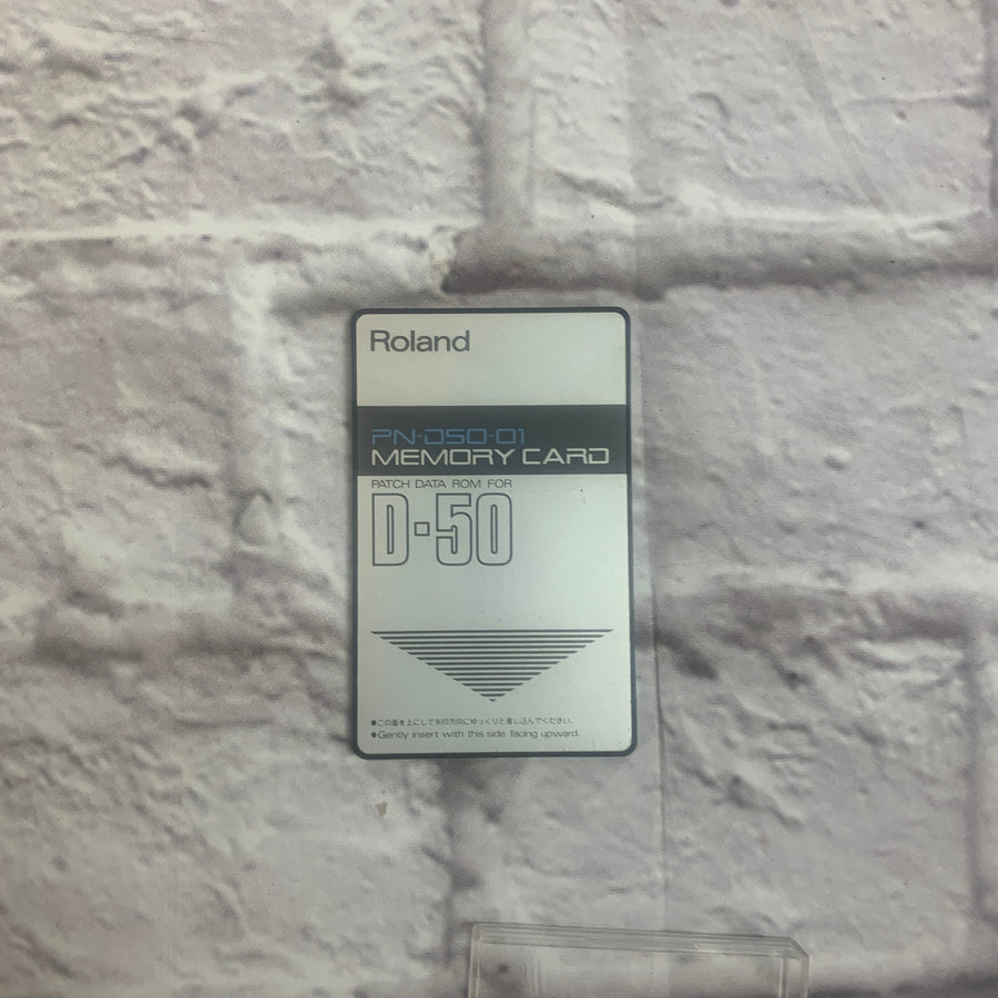 Roland D-50 PN-D50-01 Memory Card