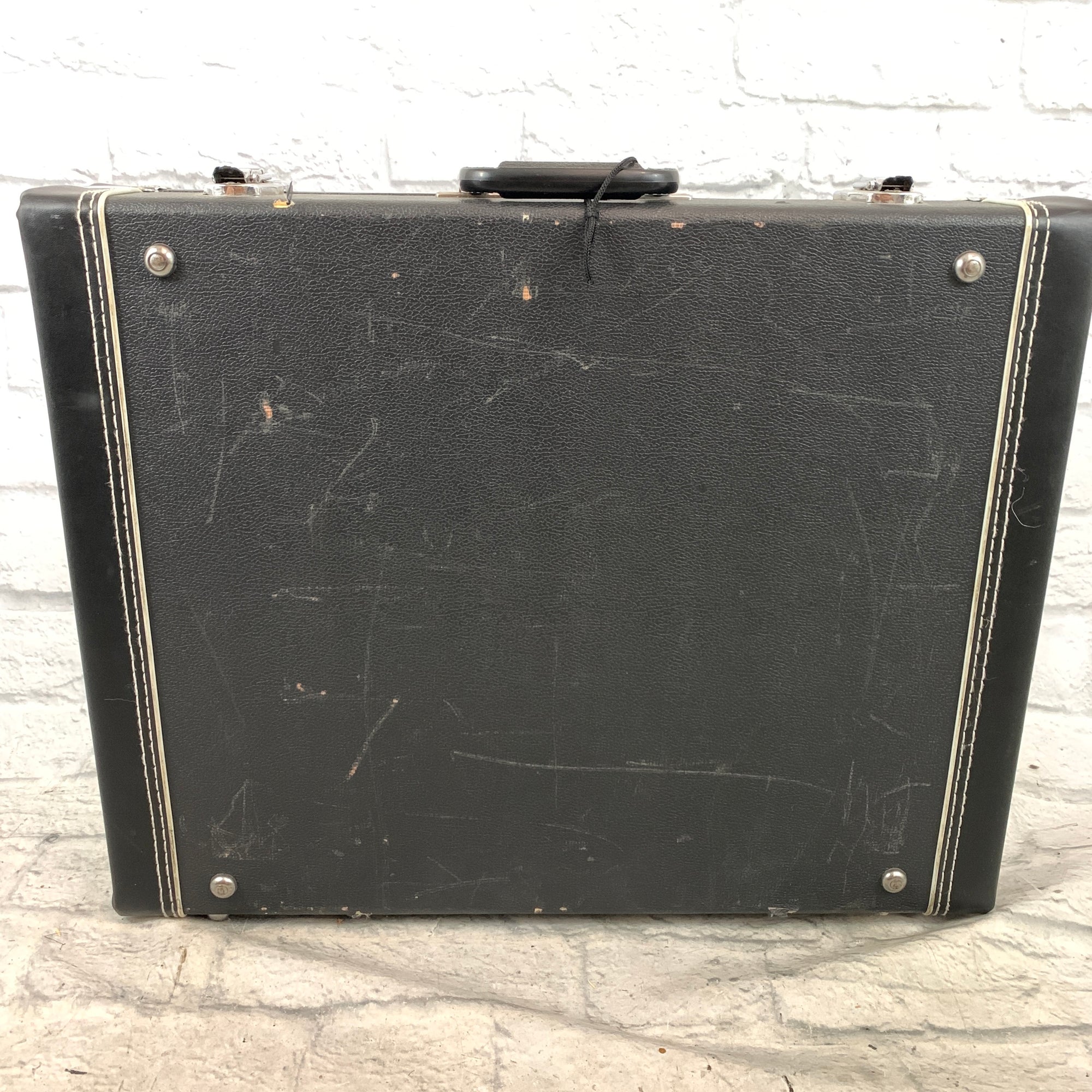Road Runner 3 Guitar Stand, Black Tolex Case
