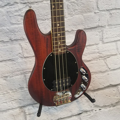 Ernie Ball Music Man Sterling Sub Series 4 String Bass Guitar - Satin Walnut