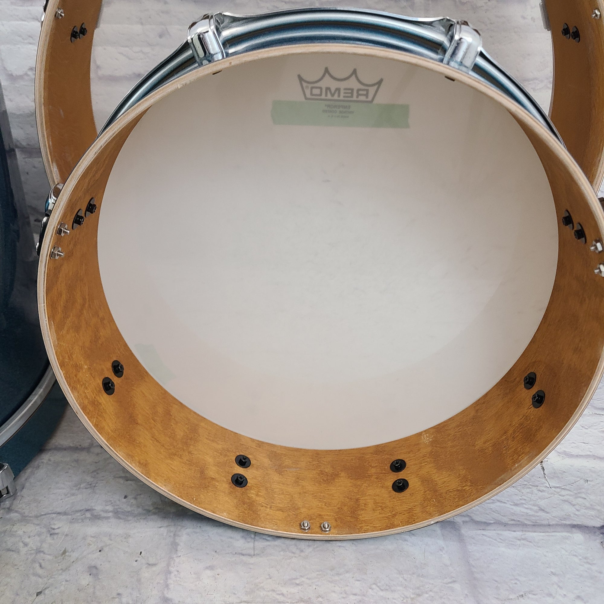 Tama Silverstar 3pc Kit Sky Blue Nest Egg Modded