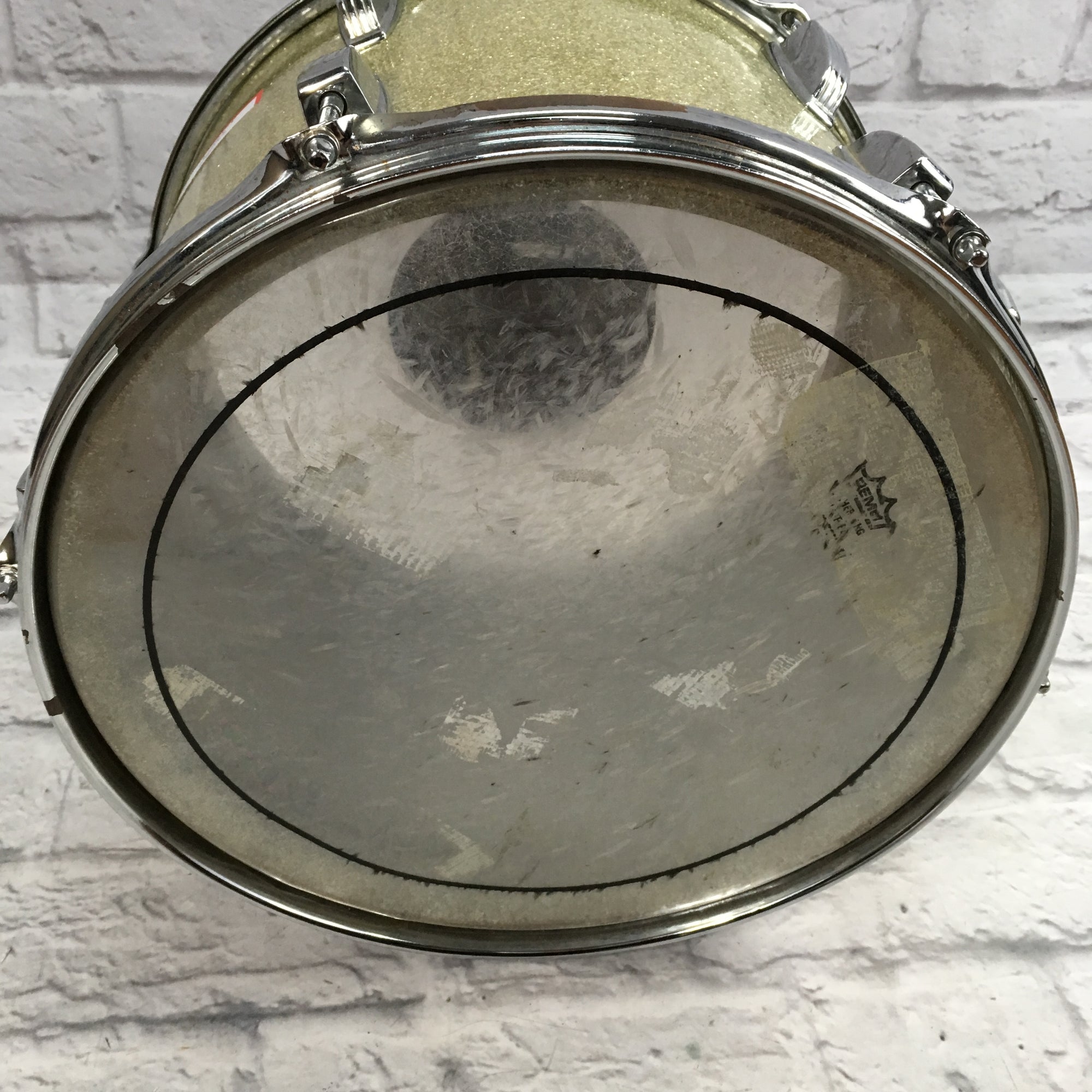 Vintage Ludwig 14x10 Silver Sparkle Tom