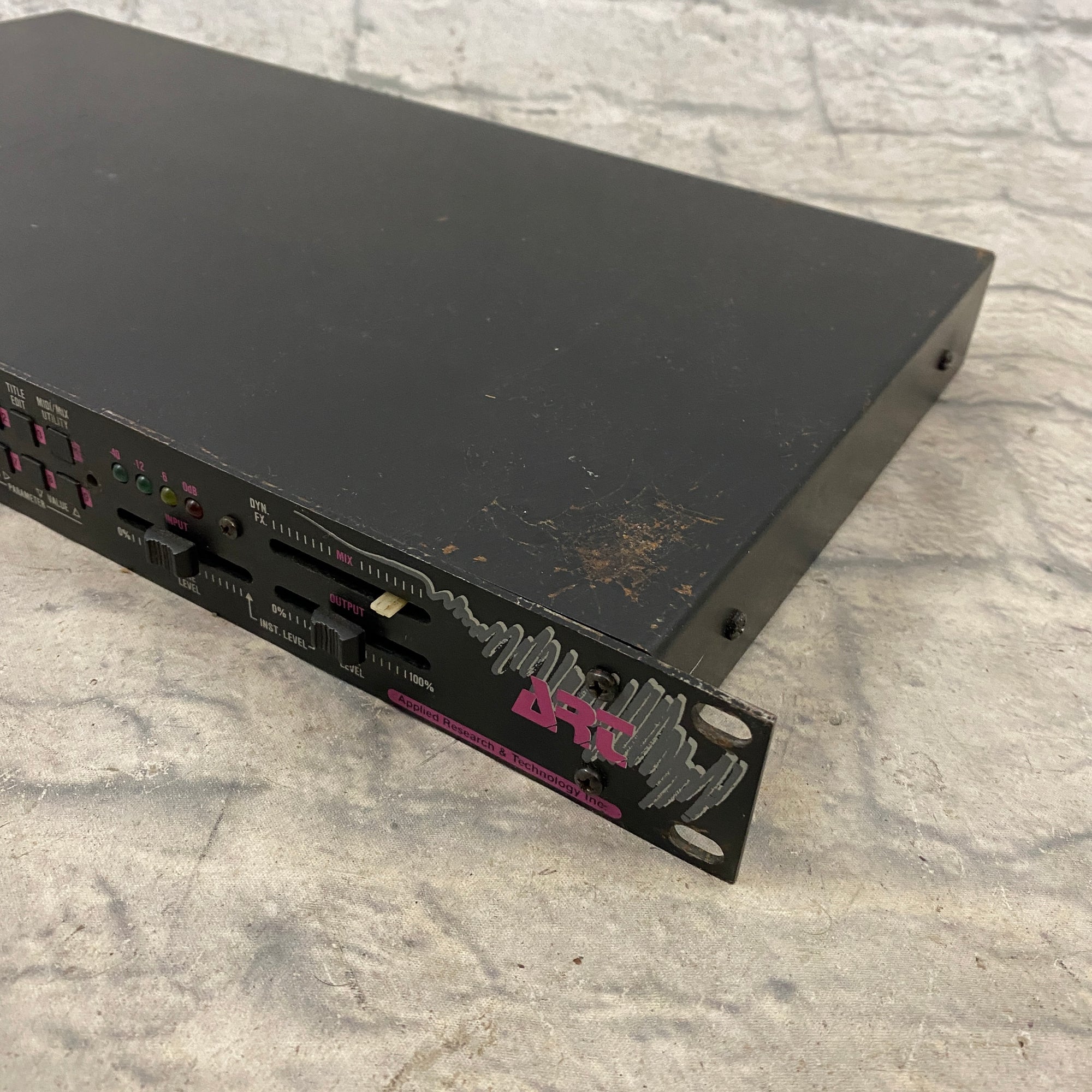 Art SGE Super-Effector Pitch Transposer Rack Unit AS IS PROJECT
