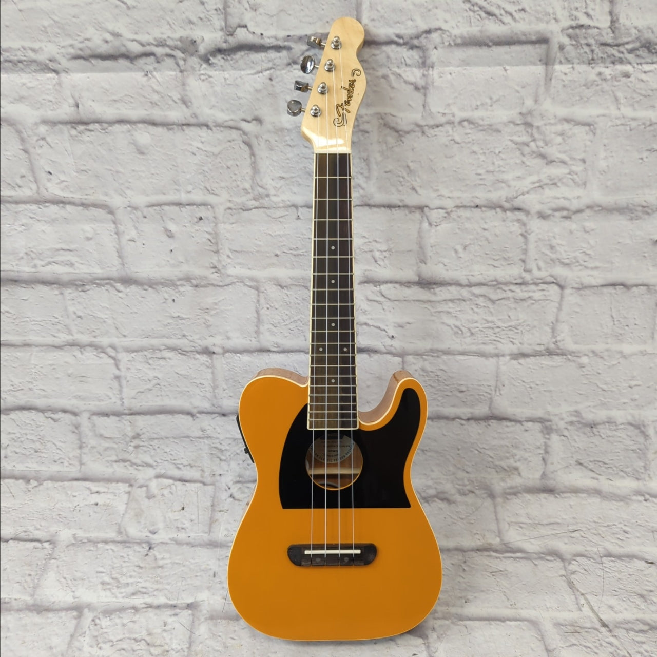 Fender Fullerton Tele Concert Ukulele - Butterscotch Blonde