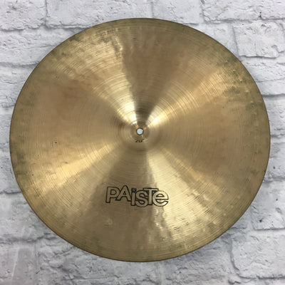 Paiste 20 2002 Jazz Rock Ride Cymbal