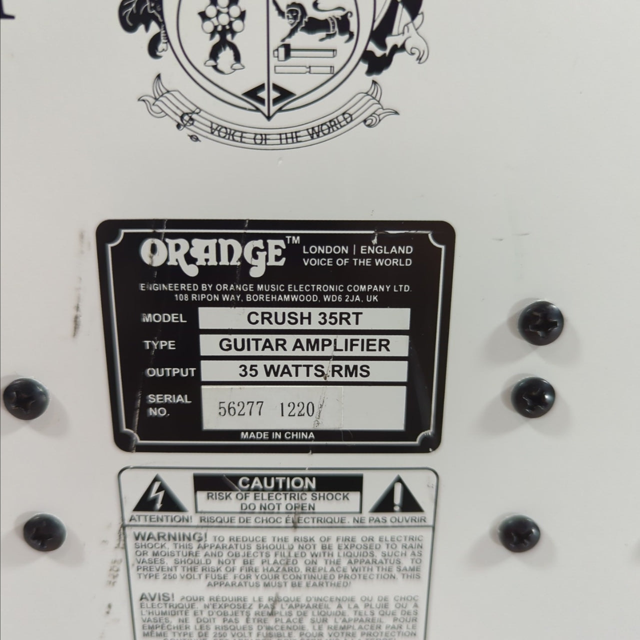 Orange Amps 35RT Guitar Combo Amp