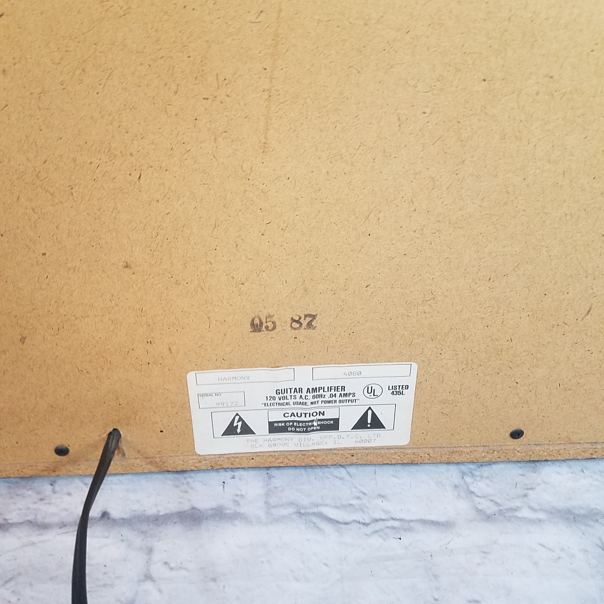 1960's Harmony 4080 Guitar Combo Amp