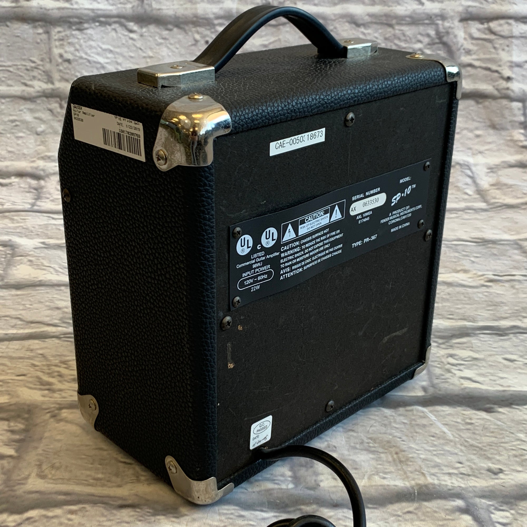Squier SP10 Guitar Combo Amp