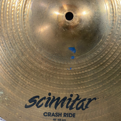 Zildjian Scimitar 18 Crash Ride Cymbal