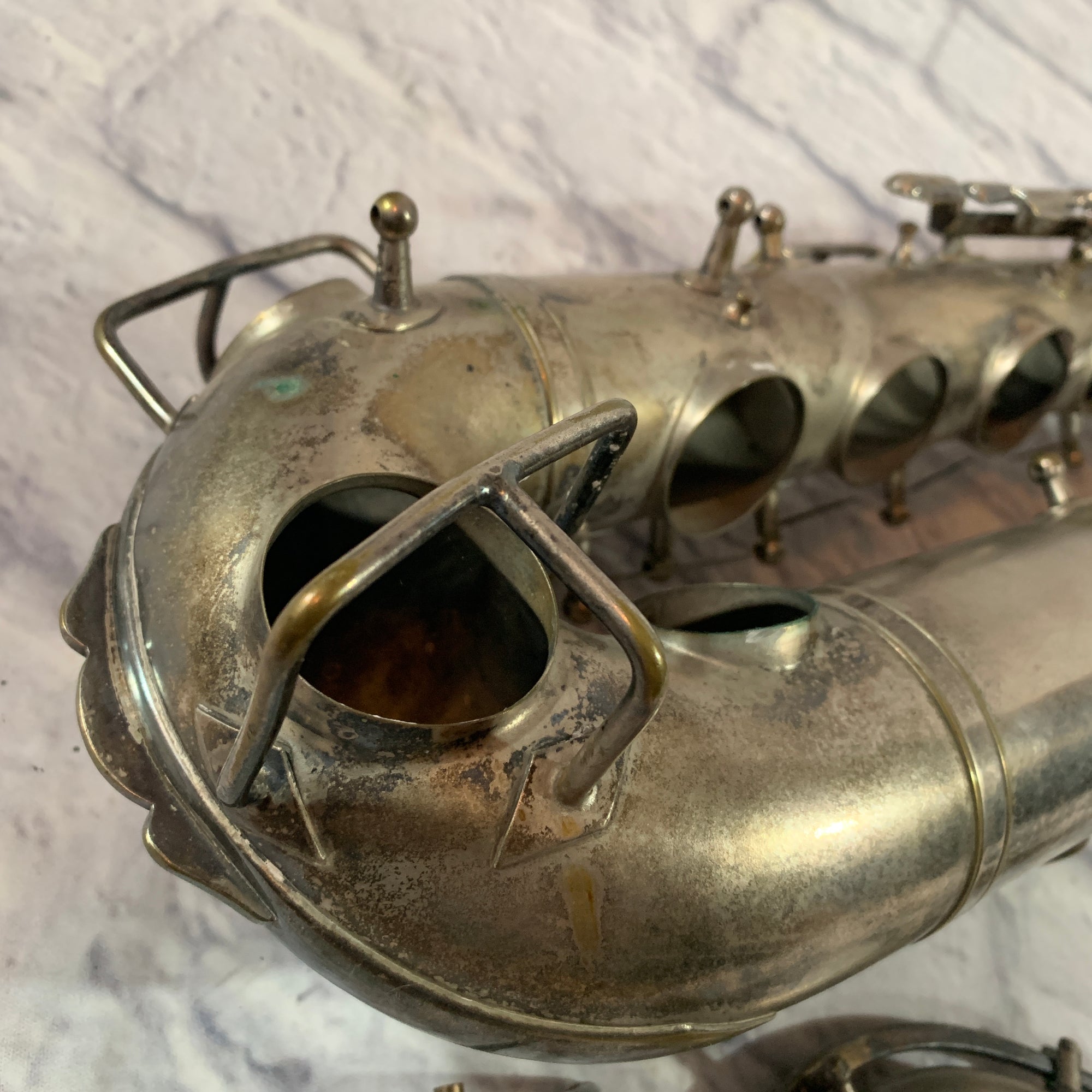 Vintage 1920's Lyon and Healy American Professional Saxophone