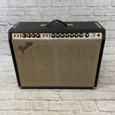 Vintage 1973 Fender Twin Reverb Silverface Guitar Combo Amp