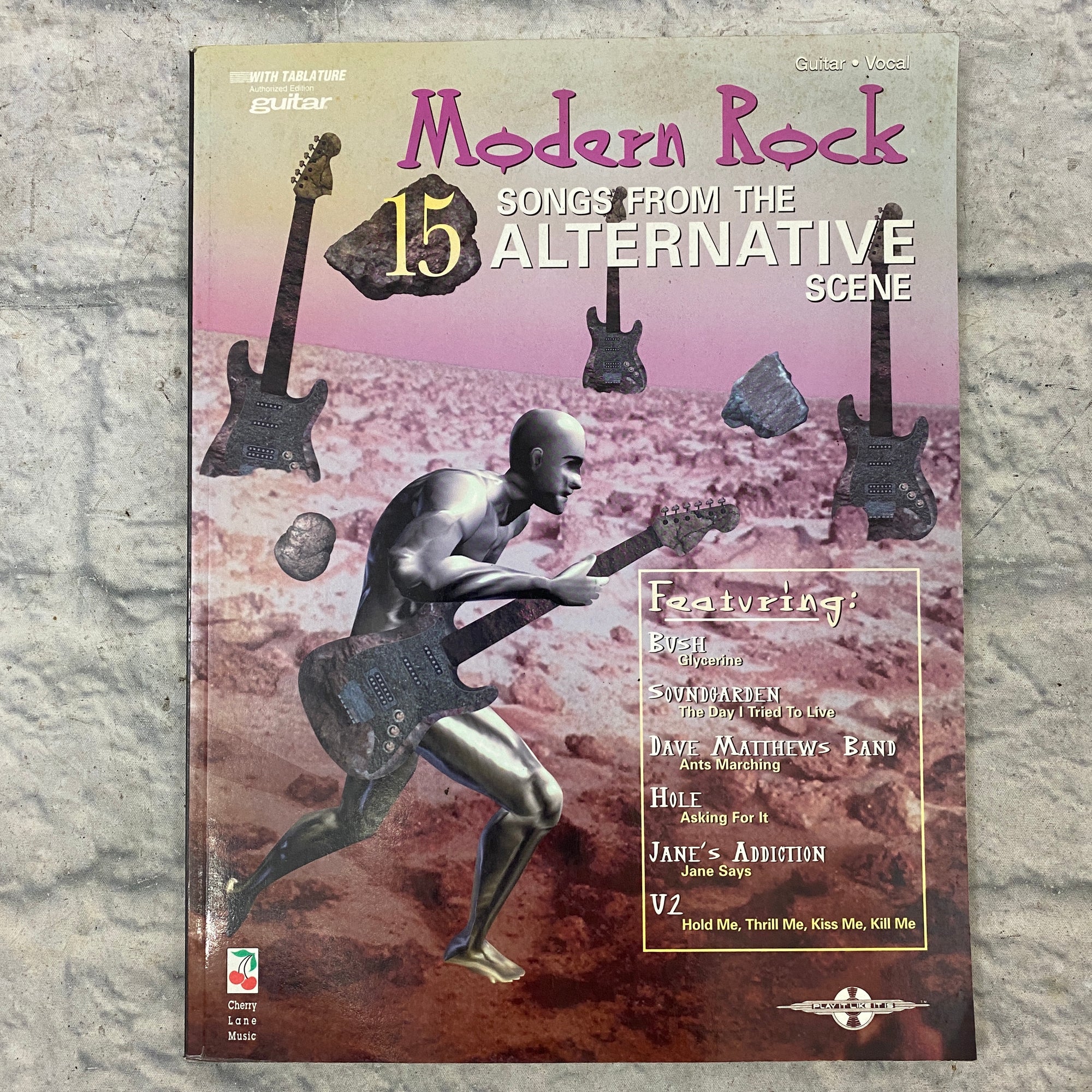 Cherry Lane Music Modern Rock: 15 Songs from the Alt. Scene Guitar/Vox Book