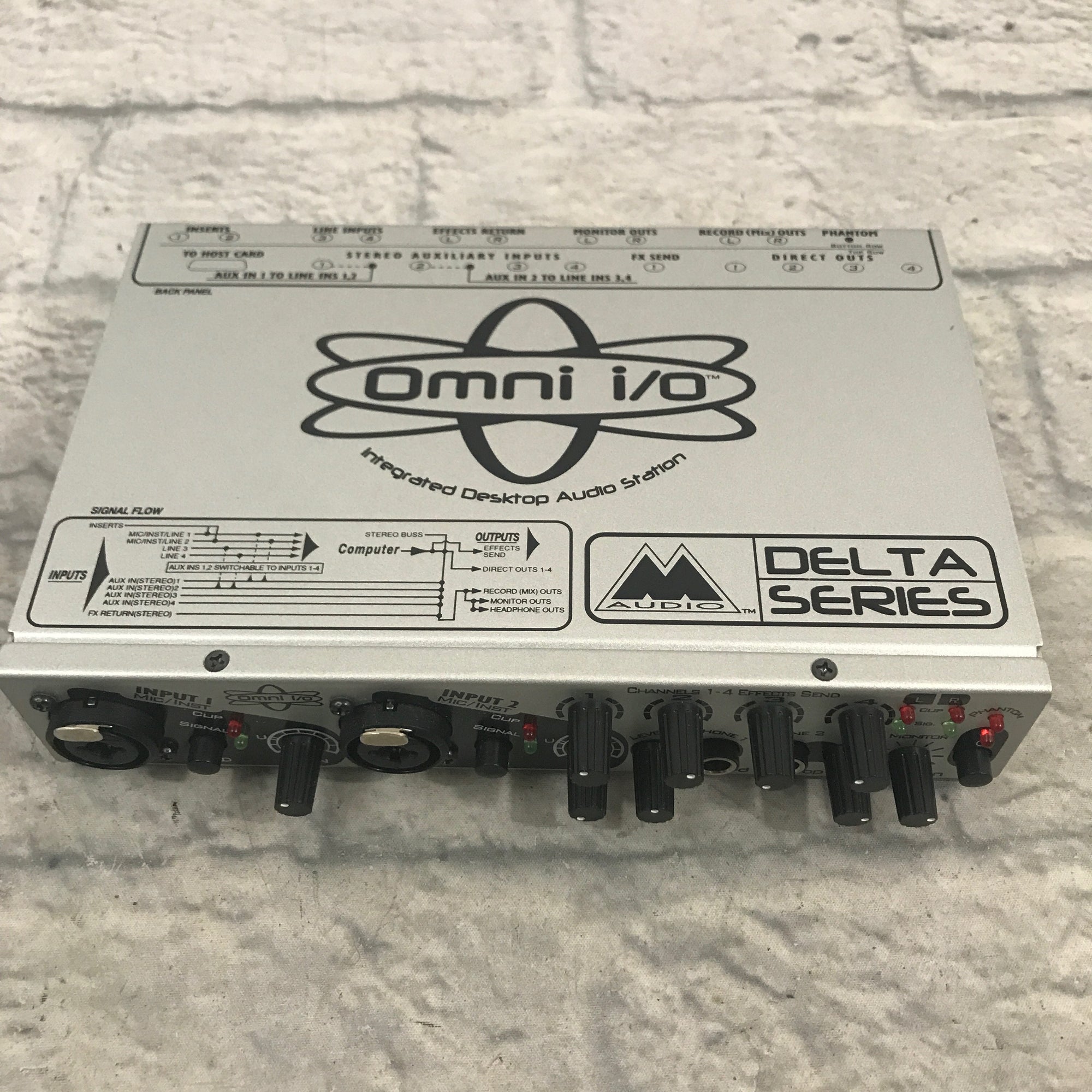 M Audio Delta 44 Omni I/O Desktop Audio Station