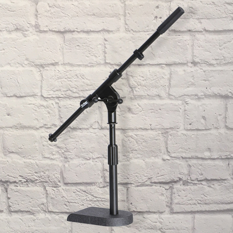 On-Stage MS7920B Amp and Bass Drum Short Microphone Boom Stand