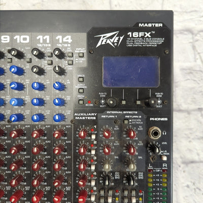 Peavey FX16 Mixer 16 Channel Passive Mixer w/ Effects