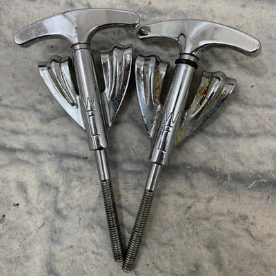 WFL Ludwig Bass Claw and Tension Rod Set of 13 Drum Part Vintage