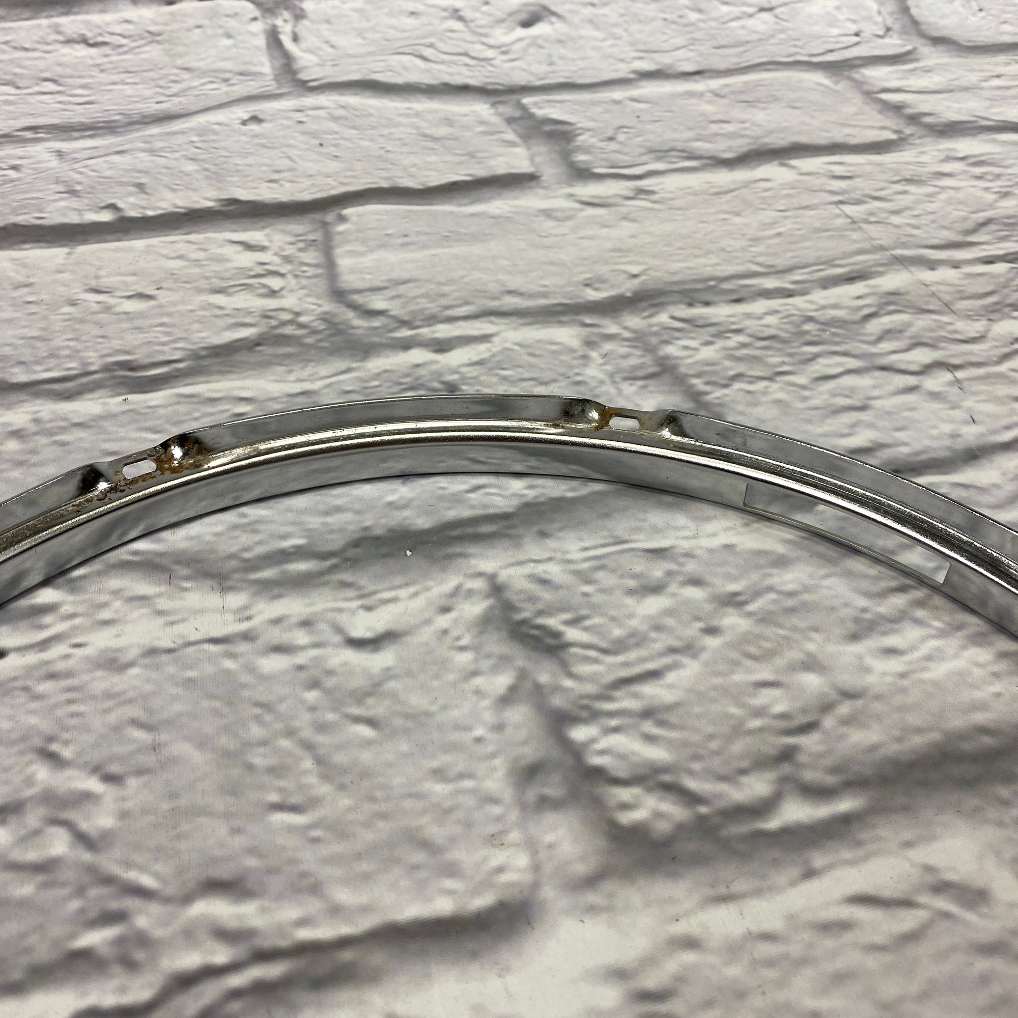 8-Lug 15" Chrome Drum Hoop Pair