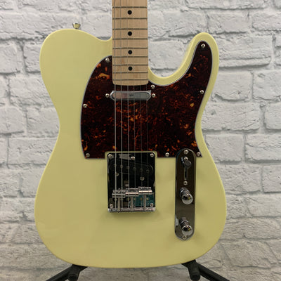 Nashville Guitar Works 125 Single Cutaway - Ivory, Maple Fretboard