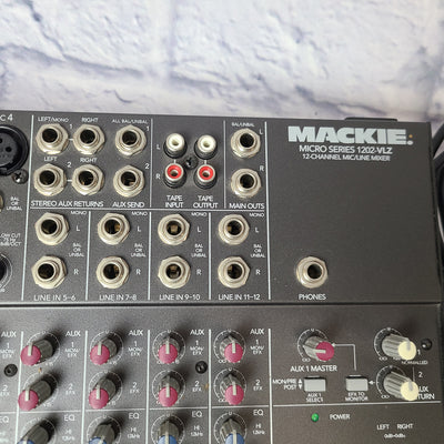 Mackie 1202-VLZ 12-Channel Pro Studio Mixer