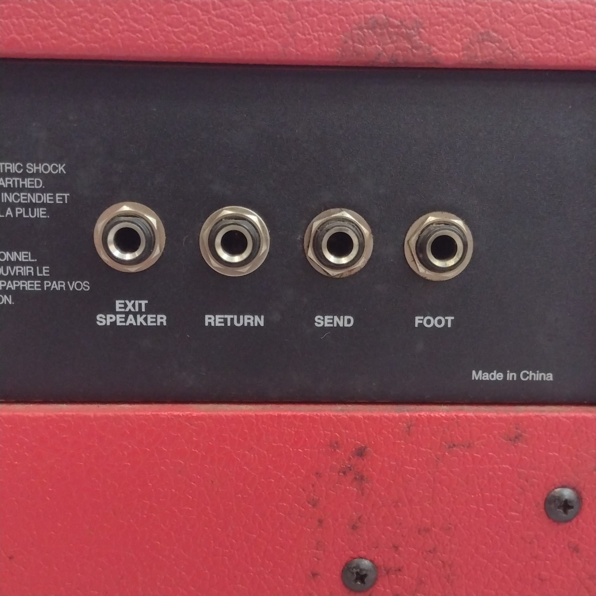 Guitar Research T64RS Guitar Amp Head Red