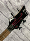 Dean Edge 4 Bass Guitar Black