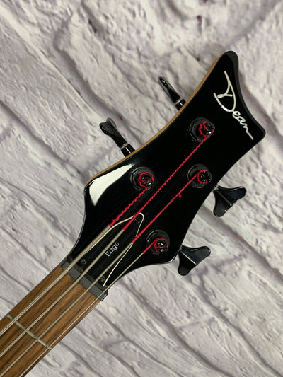 Dean Edge 4 Bass Guitar Black