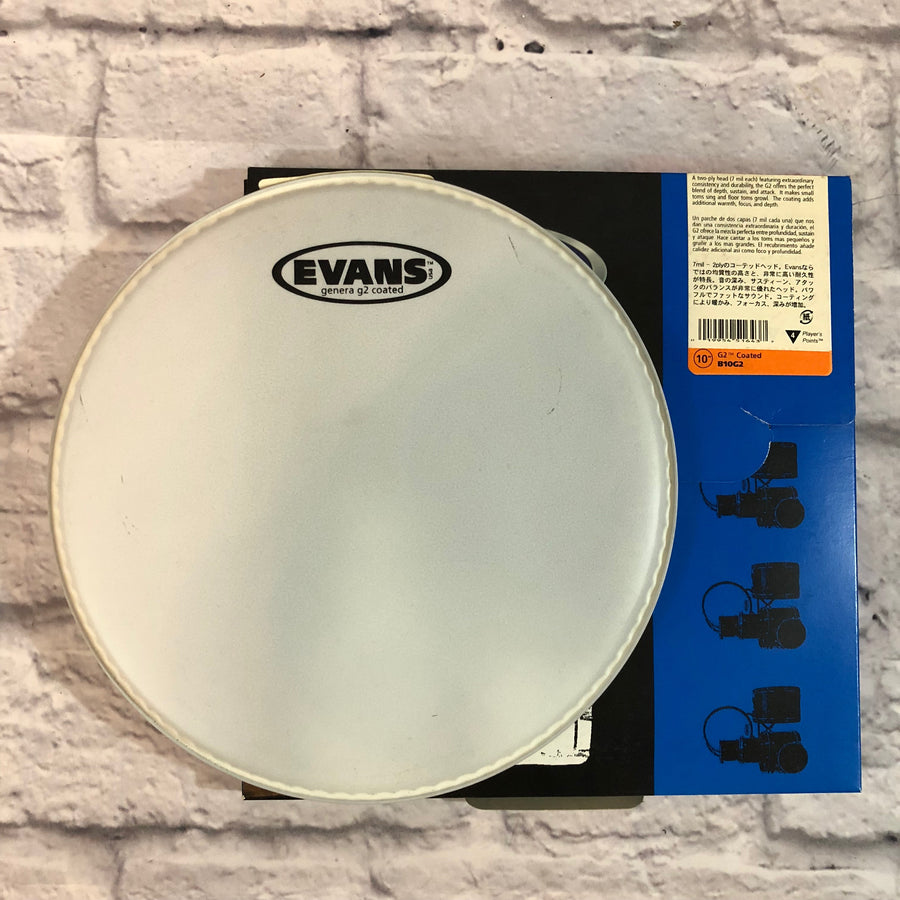 Evans G2 Coated 10in Drum Head B10G2