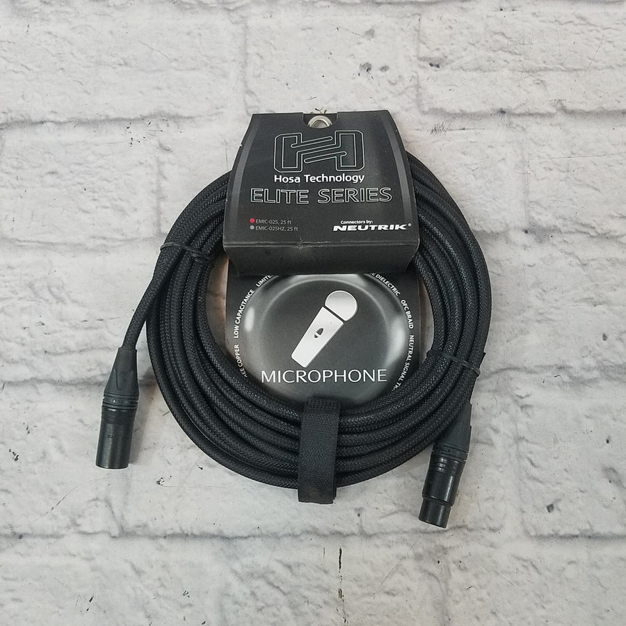 Hosa Elite Series EMIC-025 25ft XLR