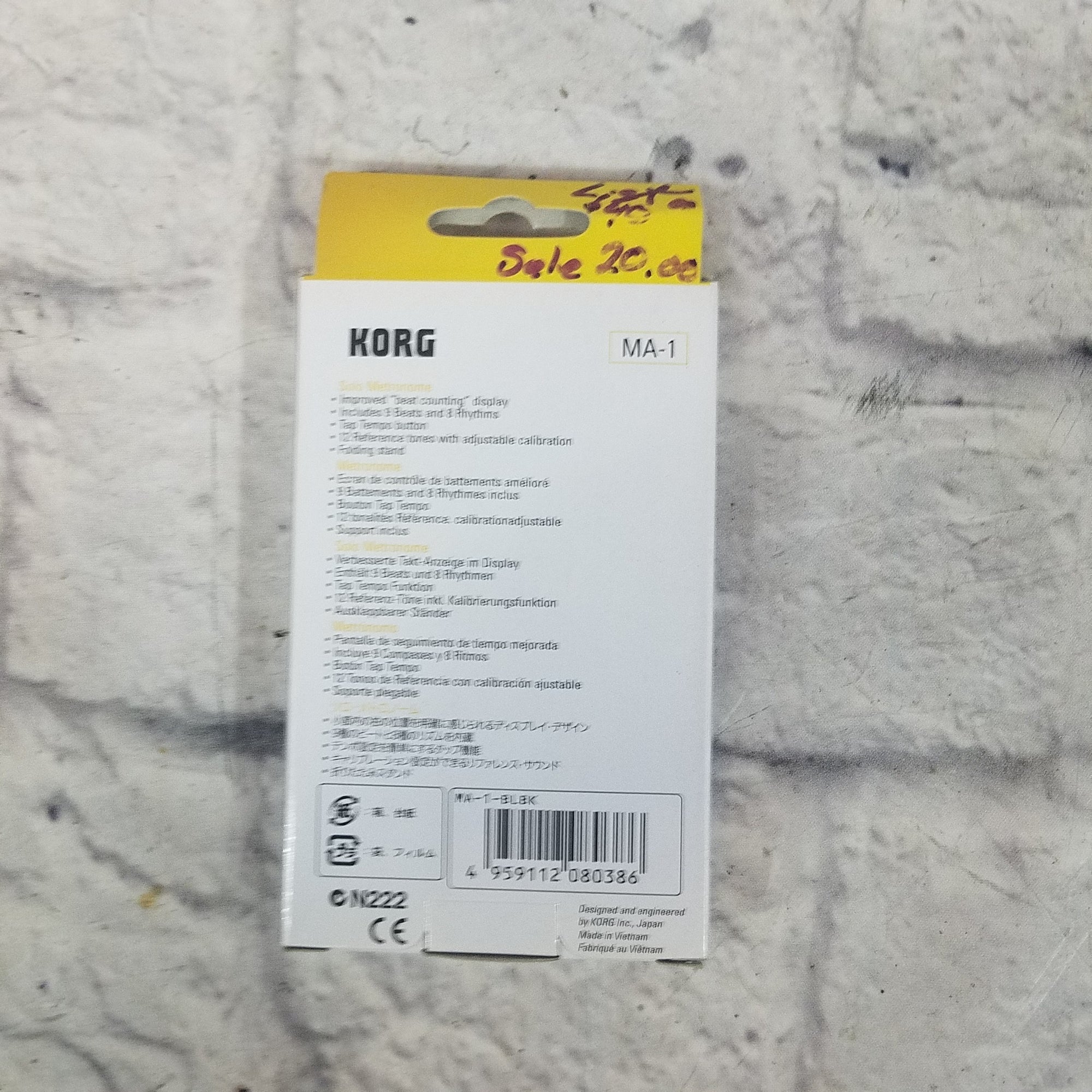 Korg MA-1 Solo Metronome
