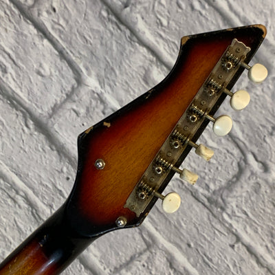 Vintage Norma 1960s 2-Pickup Electric Guitar Sunburst