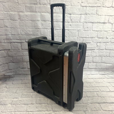 SKB 4U Rolling Rack Case with Telescopic Handle