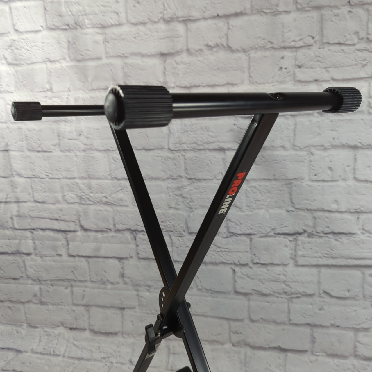 Proline Single Braced Black Keyboard Stand
