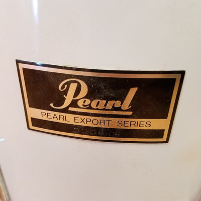 Pearl 13 Inch Export Rack Tom White