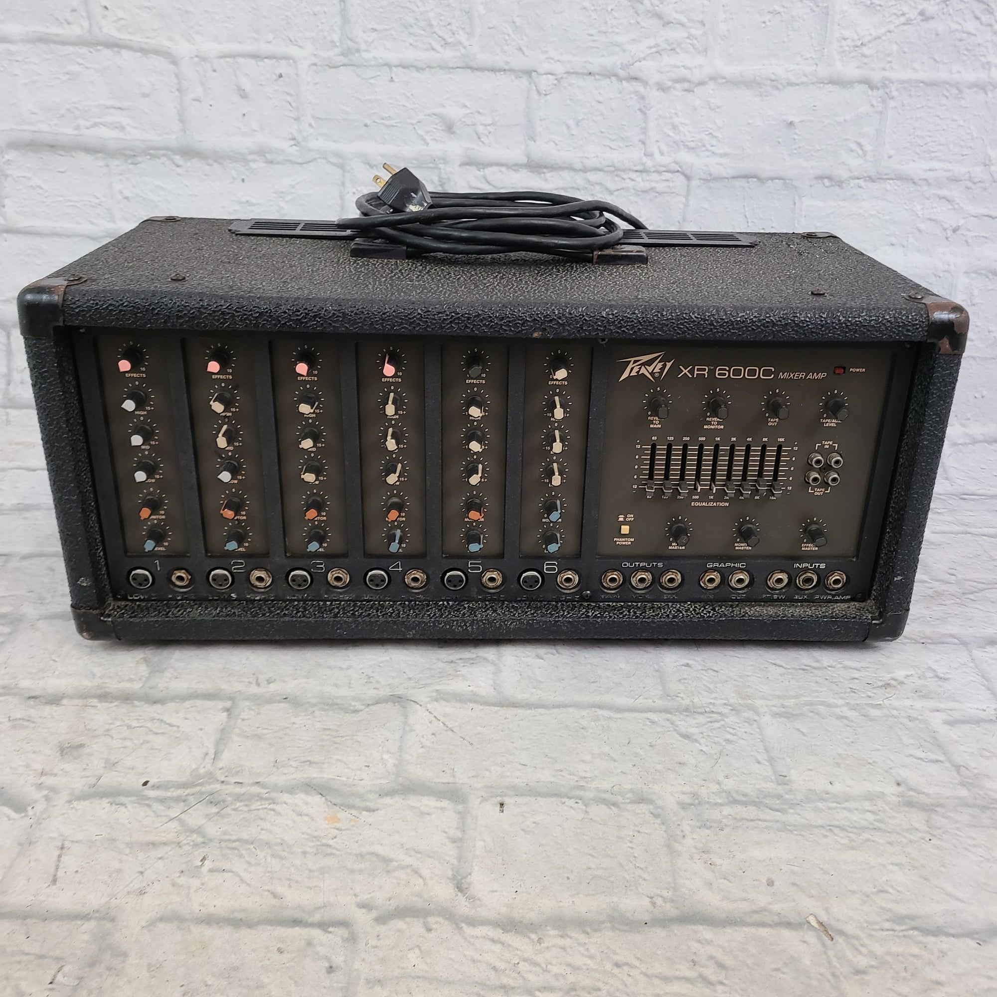 Peavey XR 600 Mixer Amp Power Amp