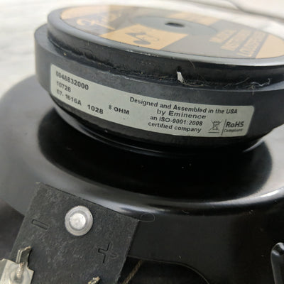 Fender Model V 1030, 10" 30 watt speaker, 8 Ohms Speaker