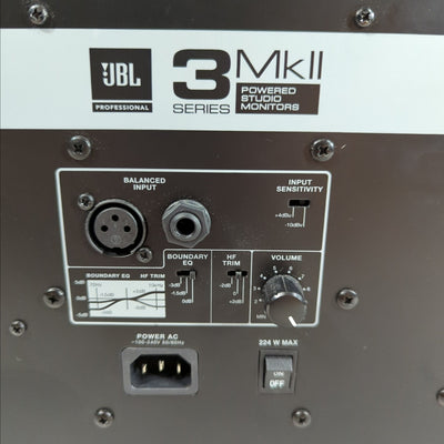 JBL 308P MKII 8 Inch Powered Studio Monitor Pair