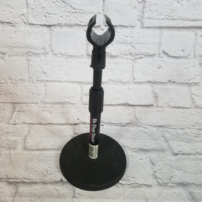 On-Stage DS7200B Adjustable Height Desktop Mic Stand (Black)