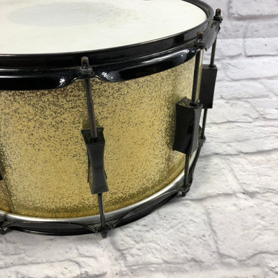 Pork Pie The Little Squealer 14in Gold Sparkle Snare Drum
