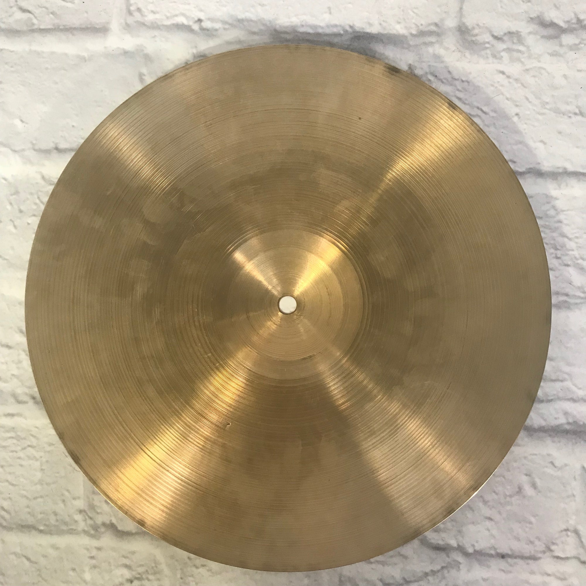 1970's Zildjian 14 Inch Hi Hat Cymbal Pair