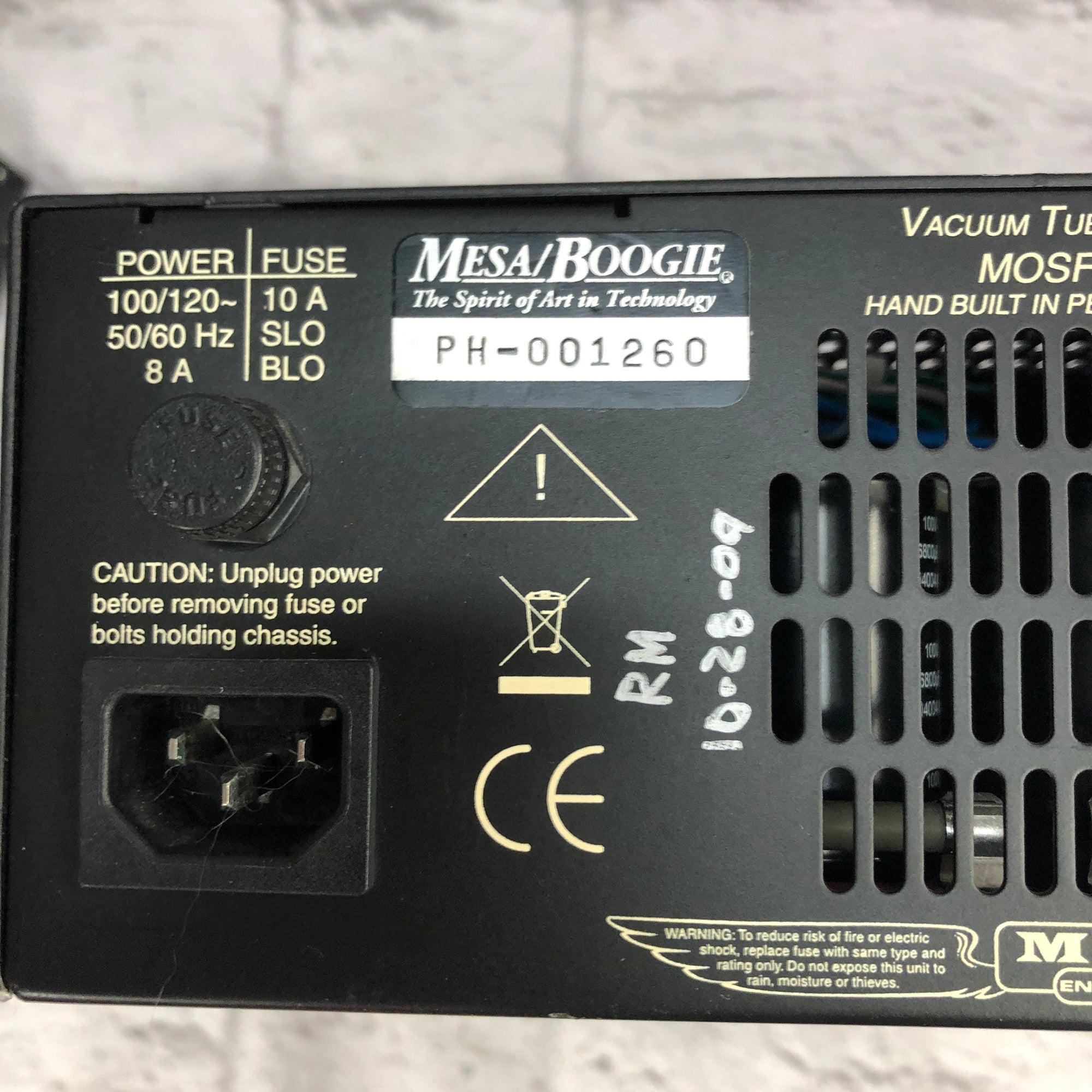 Mesa Boogie M6 Carbine Rackmount Bass Head