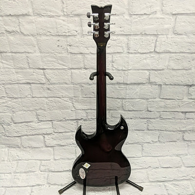 Schecter Diamond Series S-II Custom See-Thru Cherry Burst Electric Guitar