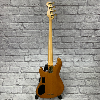 Fender American Deluxe Jazz Bass FMT Amber w/ Case