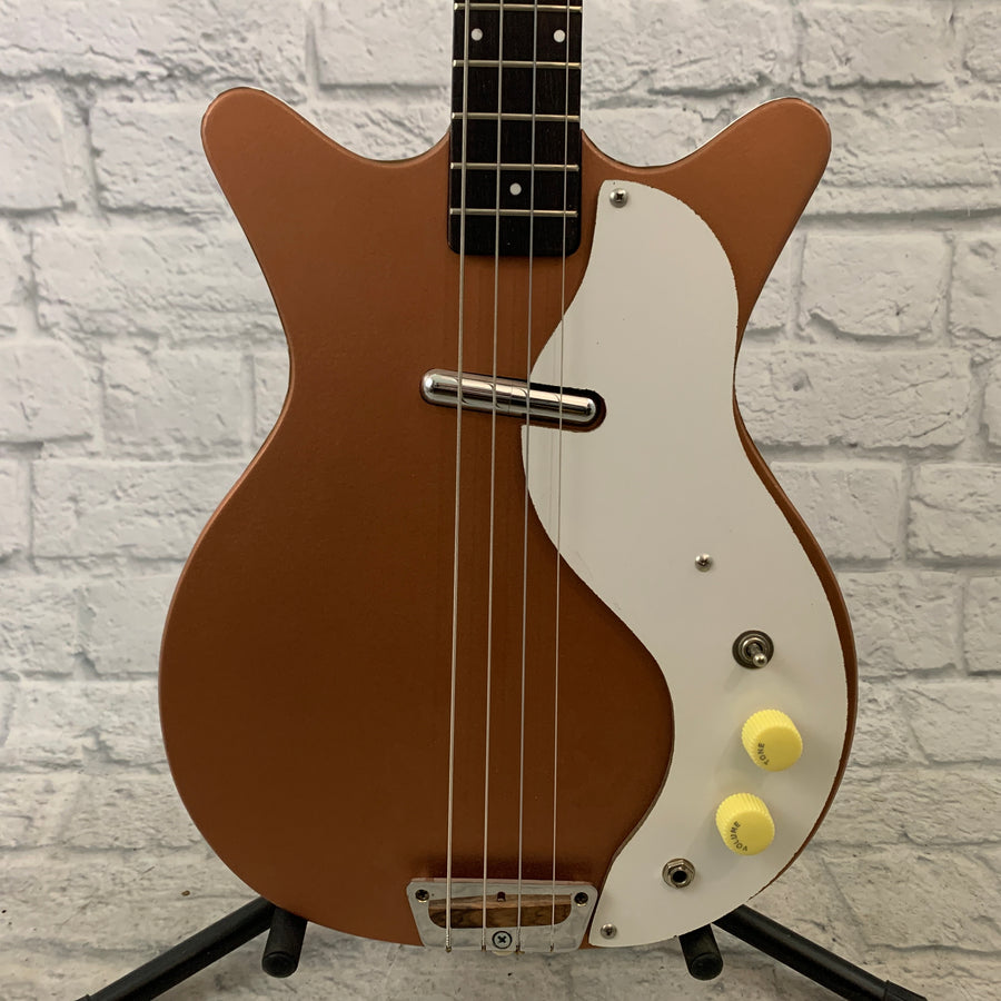 Danelectro Shorthorn 4 String Bass 3412 Copper
