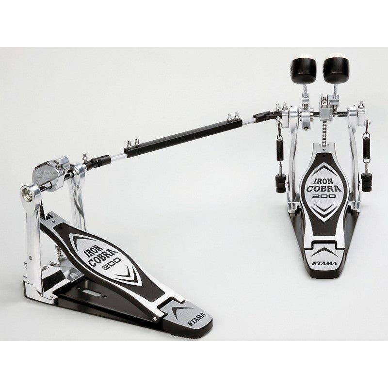 Tama Iron Cobra 200 Series Double Bass Drum Pedal - HP200PTW