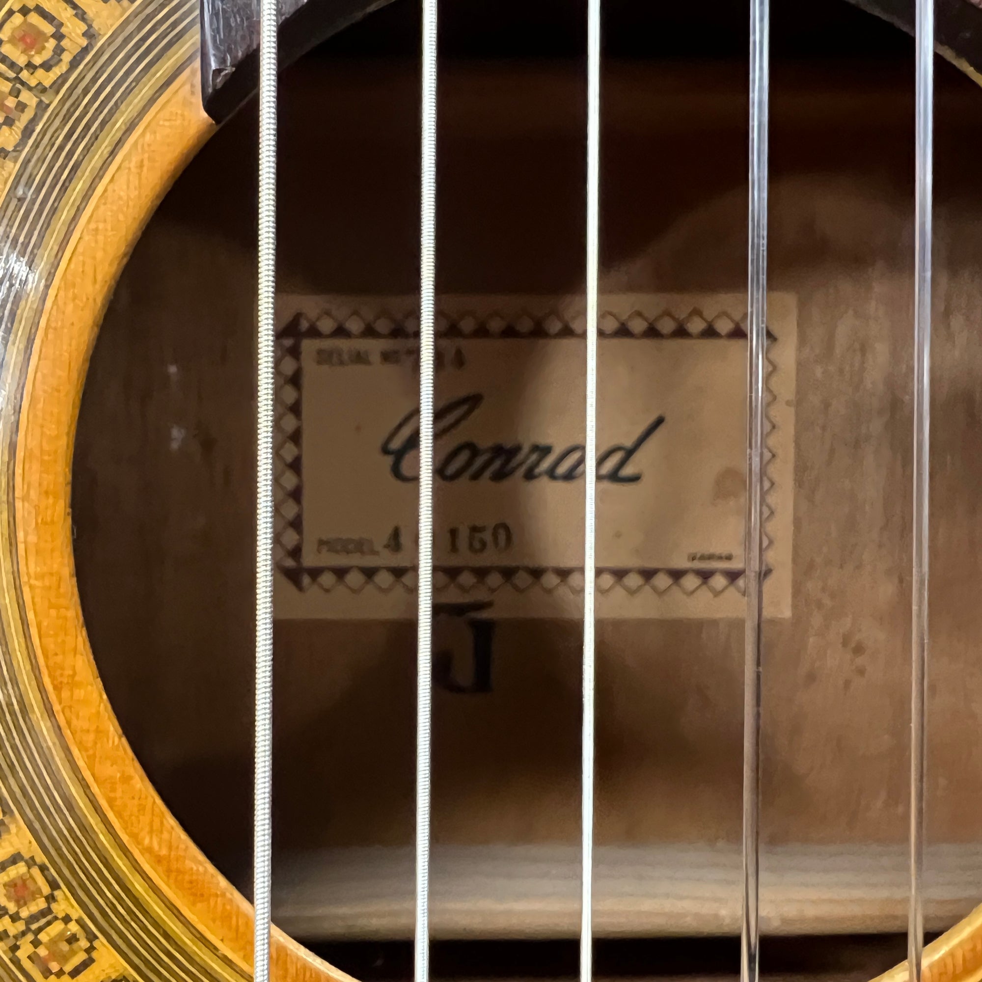 Vintage Conrad 40150 6 Sting Classical Acoustic Guitar Made in Japan MIJ